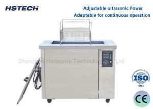 China SUS 304 Stainless Steel Basket Holding Ultrasonic SMT Cleaning Equipment on sale