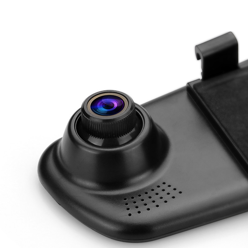 4.3" TFT LCD Screen Dual Record Parking Sensor DVR with Tracking Line and Voice Warning & Image Displaying 140 angle