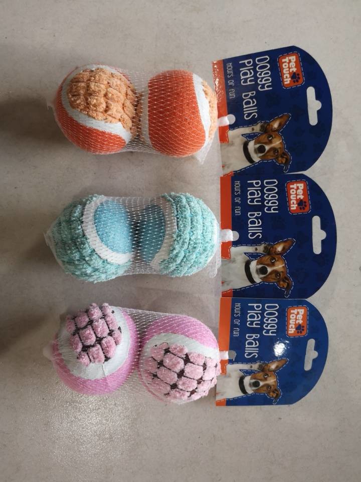 2019 custom logo dog ball toys