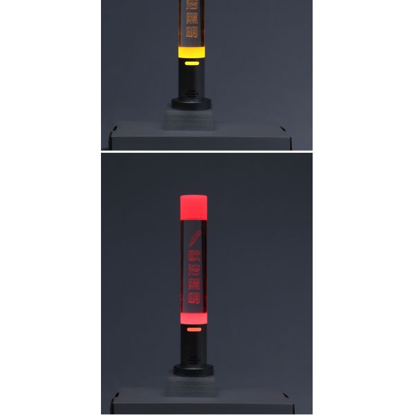 Led Crystal Machine Tower Lamp Warning Light Tower Luminous Efficiency 80 Lm/W Aluminium Alloy