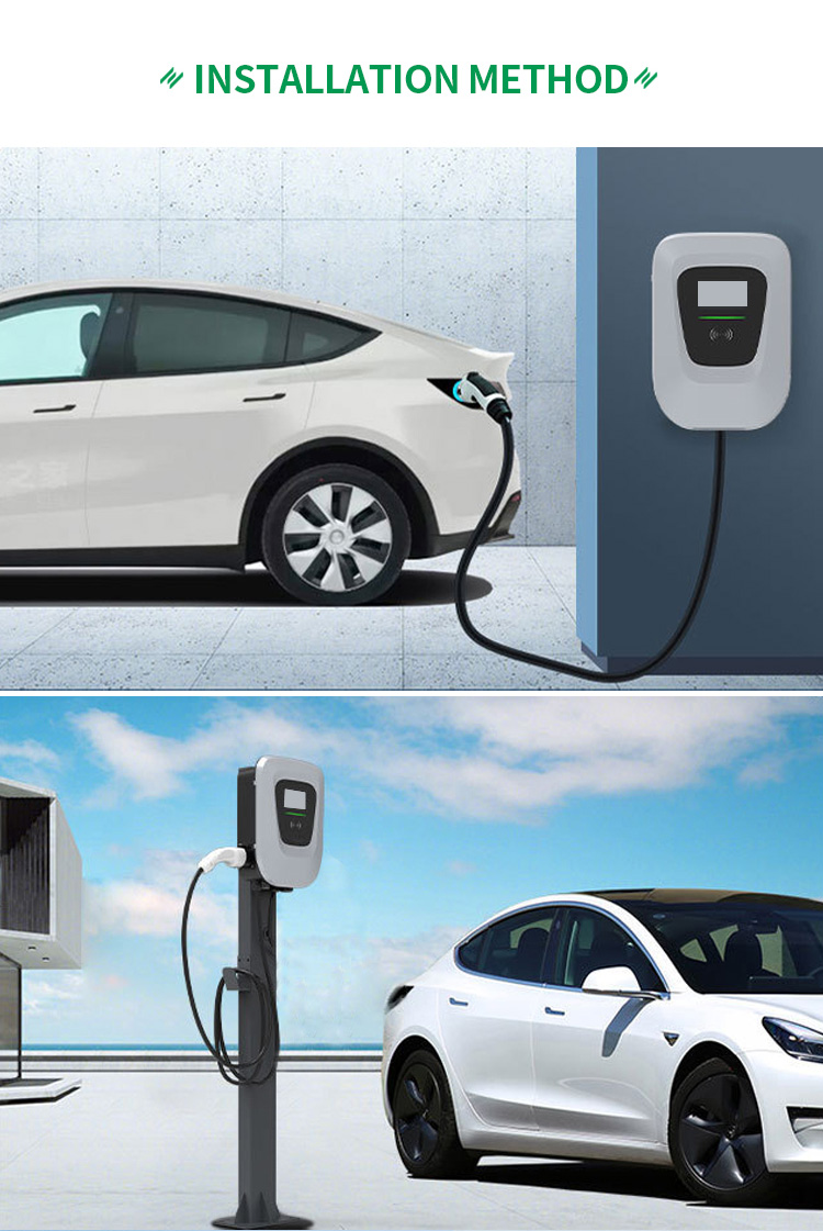 Highfly EU Warehouse In Stock CE TUV American Standard Wallbox 22kw/32A Charging Stations Fast Electric Car EV Charging