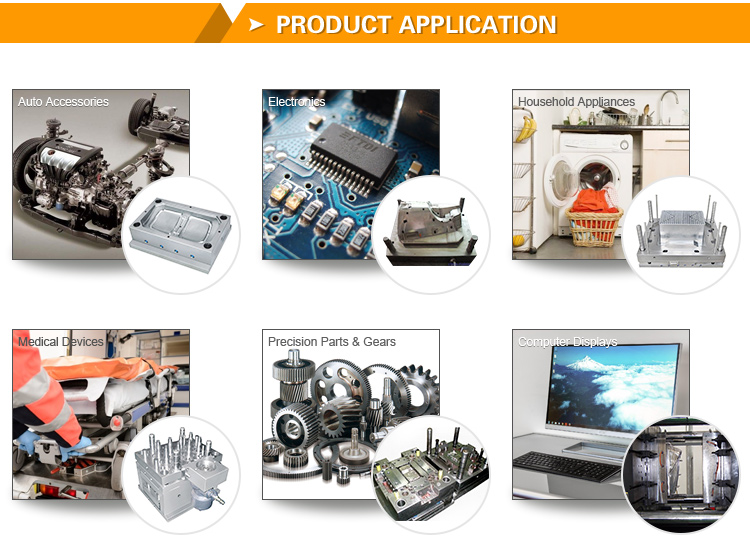 DME Abs Plastic Injection Molding 1000T Custom Molded Plastic Parts