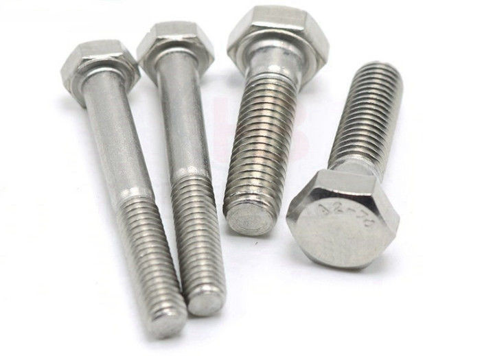 316 Stainless Steel Hex Head Screw Stainless Steel Hex Bolts DIN931 Hex Bolts
