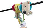 Cute Hanging Stuffed Animal Set , Embroidery Logo Baby Animal Plush Toys