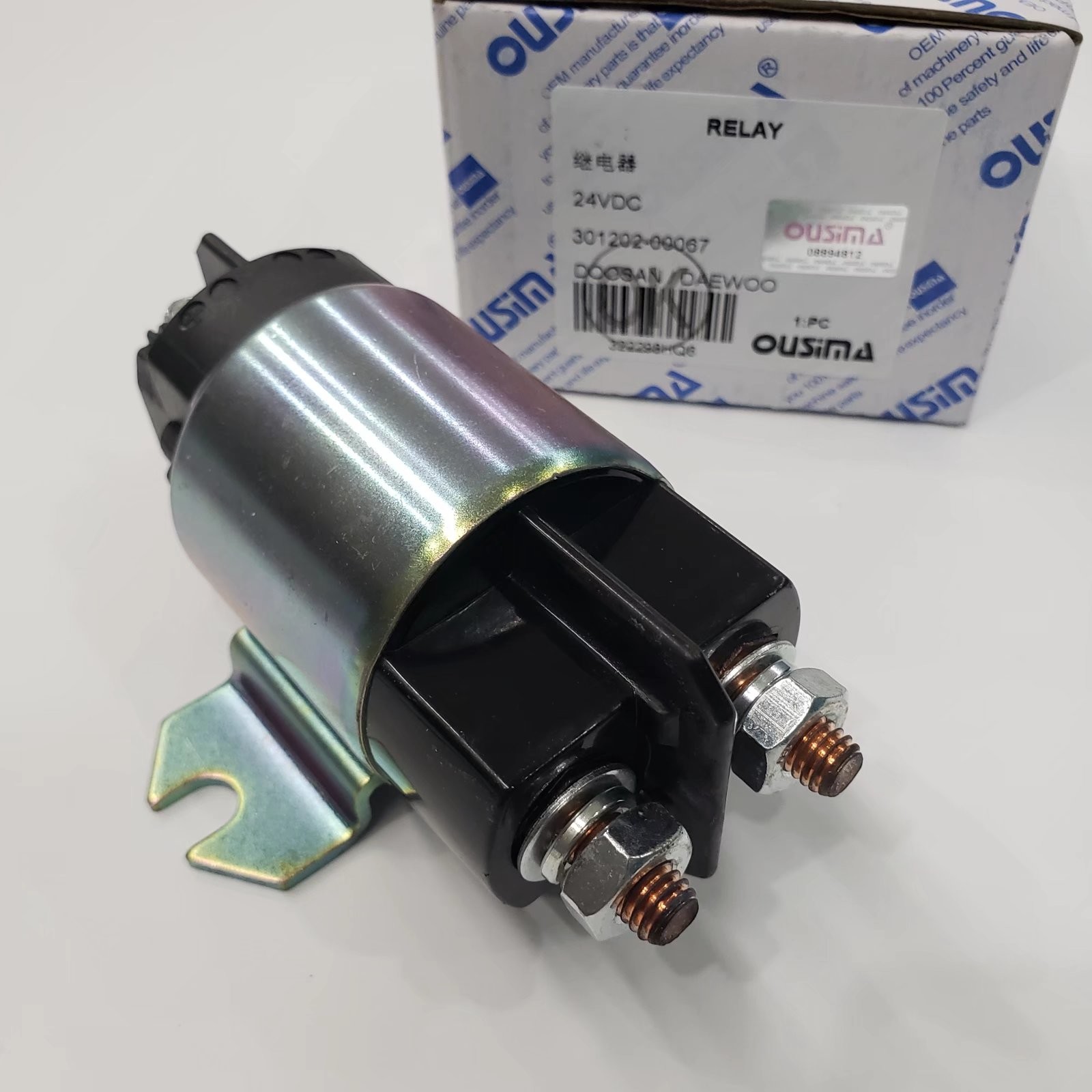 301202-00067 24v Battery Relay , DOOSAN 24 Volt Dc Timer Relay