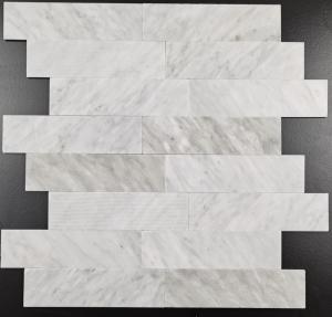 China AAA Grade 30x30cm White Mosaic Wall Tiles For Spa Center wholesale