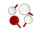 21cm Cast Iron Cheese Fondue Pot 12 Pounds Durable And Long Lasting