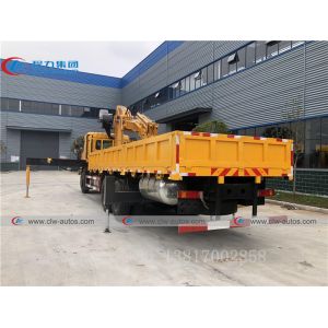 Dongfeng 6x4 12T Truck Mounted Telescopic Crane