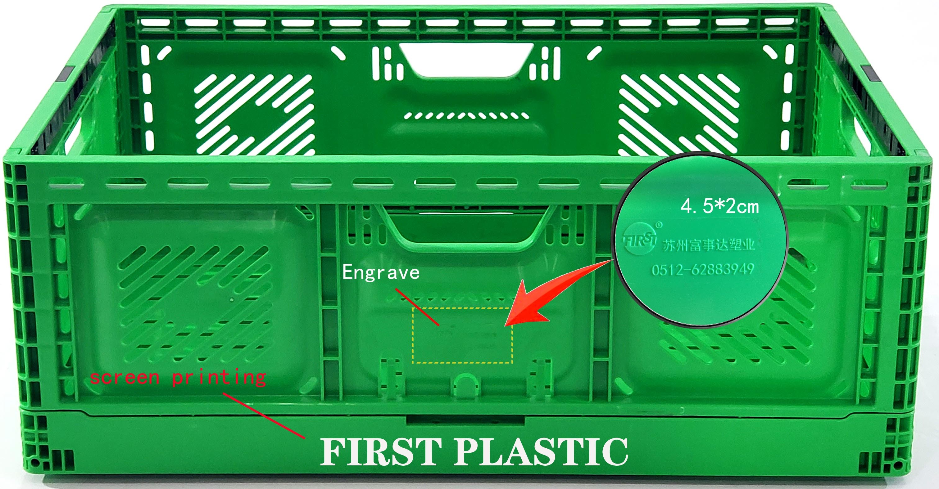 Collapsible Crate Storage Mesh Plastic Containers Moving Boxes Stackale Fold