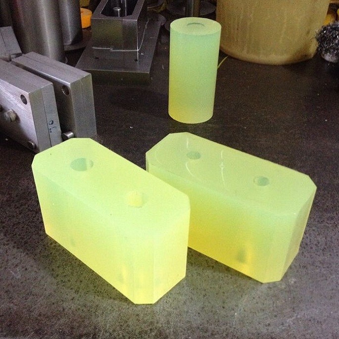 90 Shore A Two Part Casting Industrial Rubber Rod/Rubber Roller Liquid Polyurethane Rubber