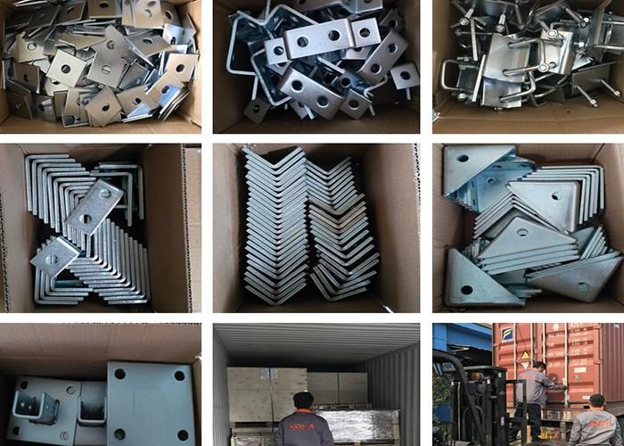 Electrical Galvanized Strut Angle Unistrut Fittings