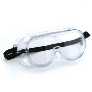 China Anti Virus Medical Protective Goggles Pc &amp; Soft Rubber Material Ce Approved wholesale