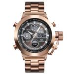 analog digital watches for men 1688 sports 2time mens analog gold watch top