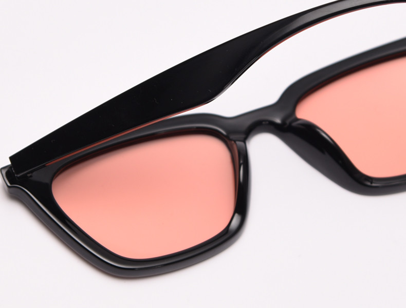 Women Men BSCI TR90 Sunglasses 145MM Polarized Oversized Cat Eye