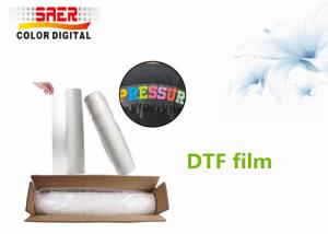 China 0.30 X 100M DTF Film Inkjet Cold Peel Heat Transfer Printing Film wholesale