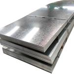 Hot Rolled 40-180g DX51D Galvanized Steel Sheet Metal For Construction Bending