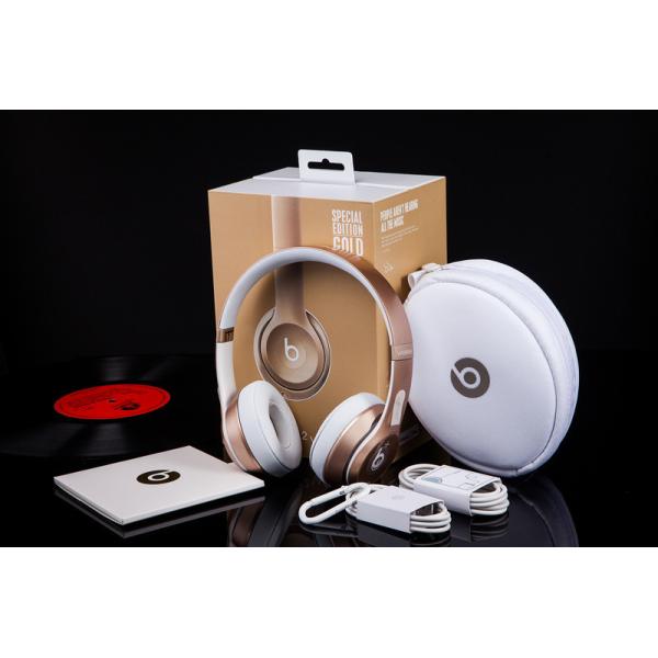 Beats by Dr.Dre Solo2 Wireless Headband Wireless Headphones Special Edition Gold