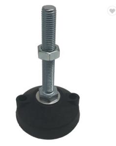 China Galvanized Steel Glides Leveling Foot Reinforced Nylon Base Chemical Resistant wholesale