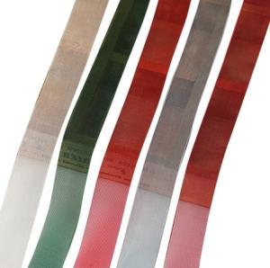 China 25mm 75mm Gift Packing Ribbon Colorful Grade 4 Organza Ribbon wholesale
