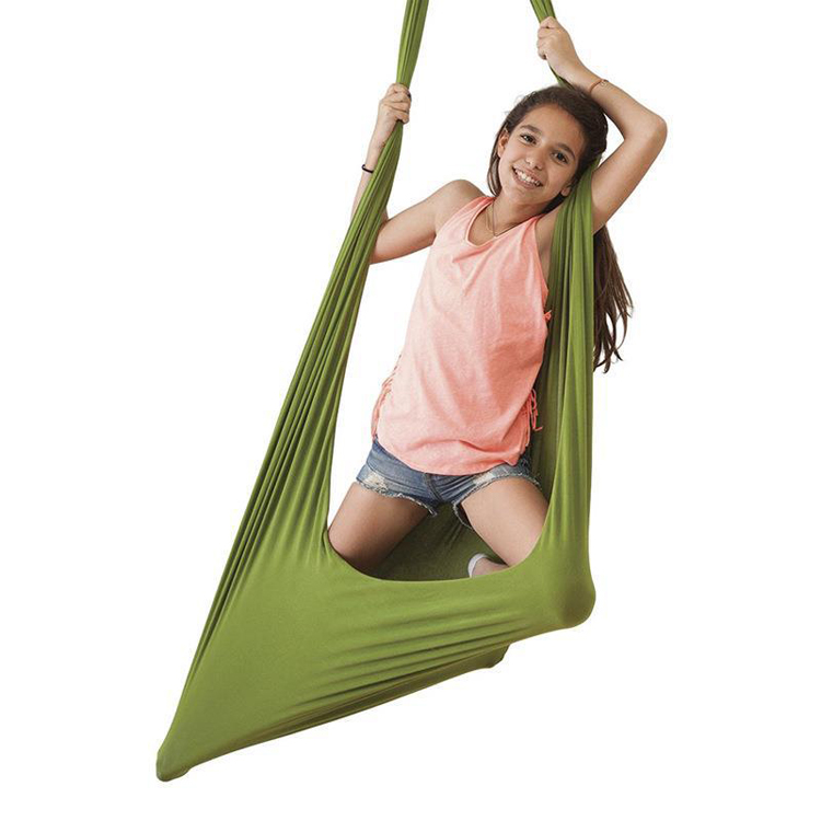Y Mail Packing Home Outdoor Portable Folding Kids Children Therapy Sensory Aerial Yoga Swing Hammocks