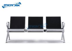 China PU Injection Foam Waiting Room Furniture , Hospital Style Chairs For Three Persons wholesale
