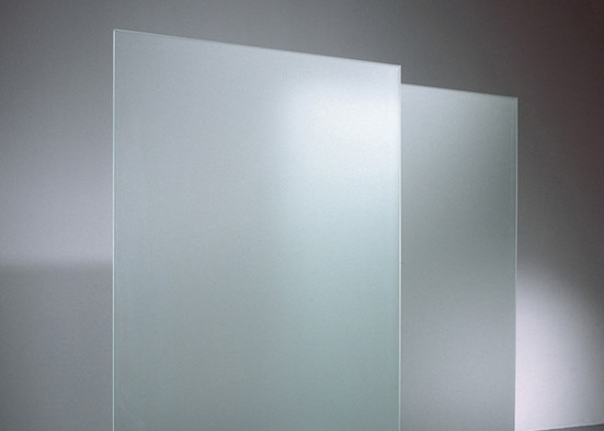 High Grade Decorative Tempered Glass / Frosted Toughened Glass With Smooth Pattern