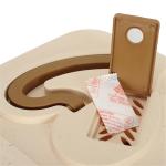 Extra Large Cat Toilet Litter Box , Anti Spatter Fully Enclosed Cat Litter Box