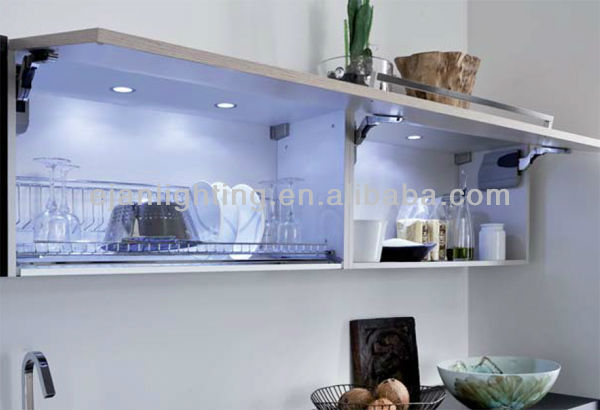 90 Ra UM ILLUMIR LED Glass Shelf Light with Rocker Switch and Modern Aluminum Profile