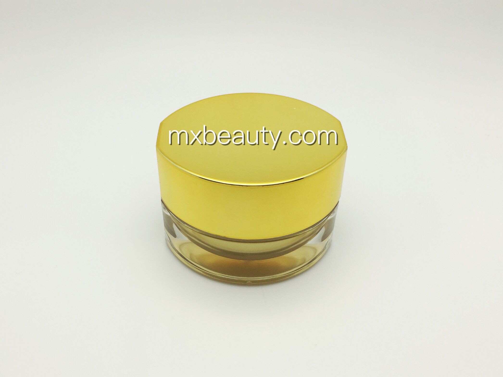 first class PMMA OVAL SHAPE cream jar for different size 45g acrylic cream jar plastic jar cosmetic packaging