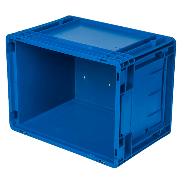 Industrial Plastic Moving Box Turnover Crate With Mold Life Of 300000-500000Shots
