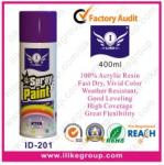 Outdoor Aerosol Spray Paints For Concrete , Thermoplastic Acrylic Resin