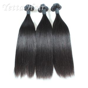 China Natural Black Funmi Human Hair / Brazilian Straight Remy Hair wholesale