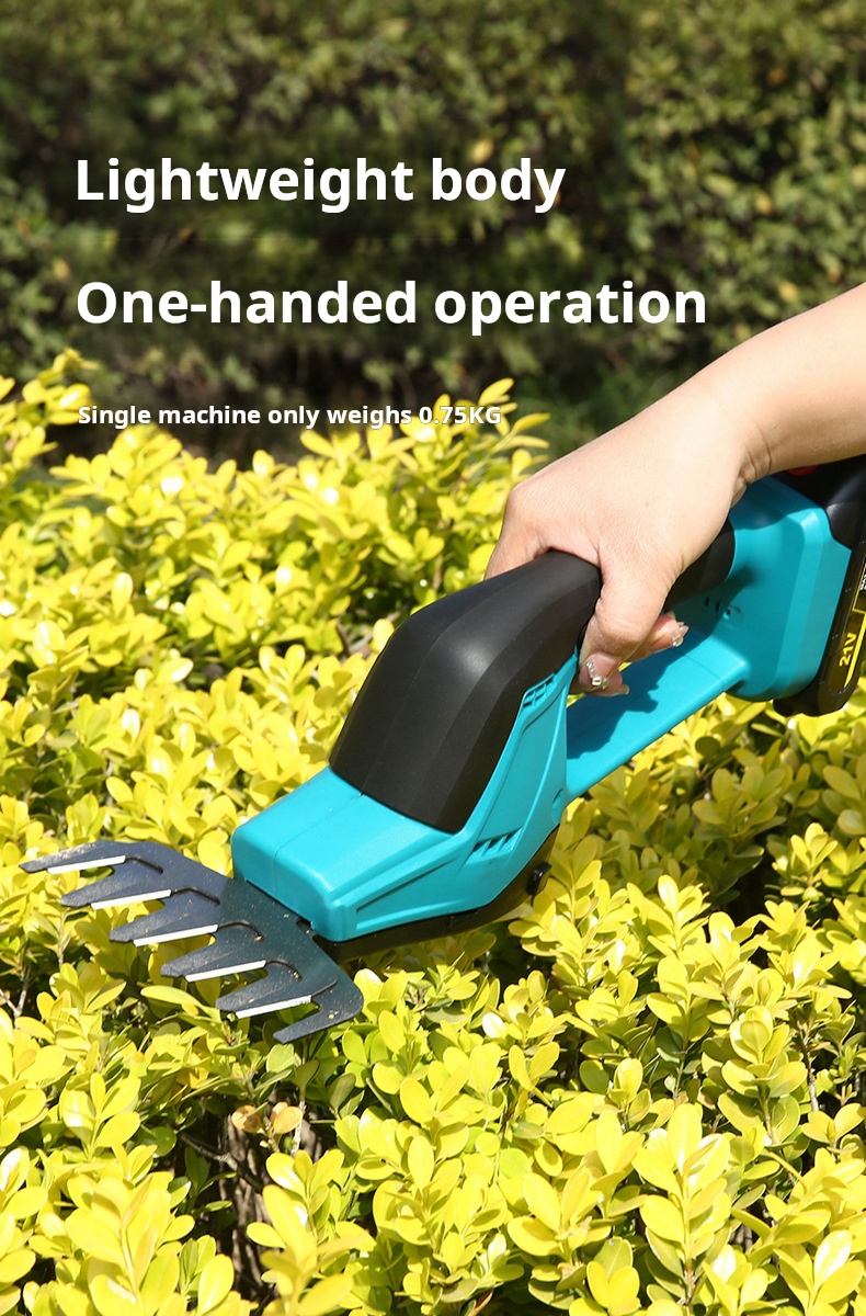 500W Electric Wireless Lithium Battery Lawn Mower For Trim Lawn Hedges