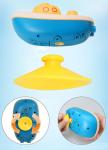 Gender-Neutral Summer Water Playing Toy Yellow Duck Electric Shower for 5-7