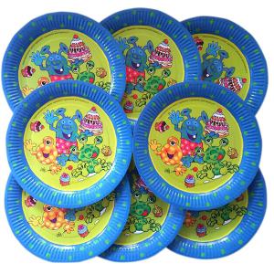 China Colorful Printed Paper Plates wholesale