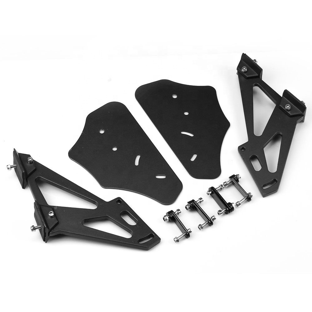 Universal Double Layer Auto Modified Spoiler With Screws