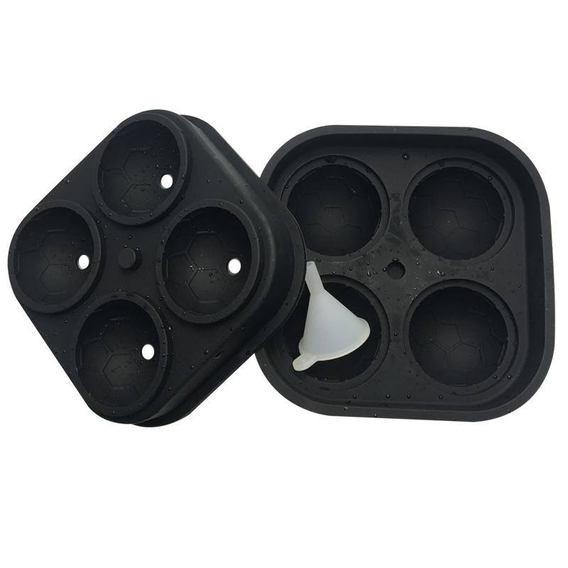 World Cup Series Amazon Best Selling Wholesale Soccer Ball Football Silicone Ice Cream Ice Cube Mould