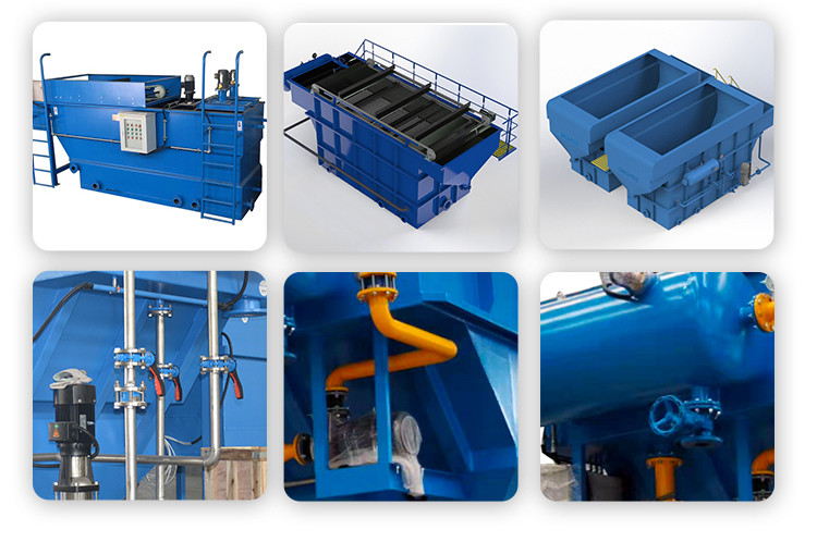 WWTP Wastewater Systems Clarifier Water Treatment Suppliers DAF Unit Dissolved Air Flotation