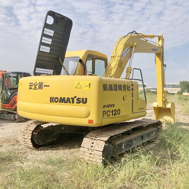 Komatsu PC120 Excavator 12 Ton Earth-moving Machinery Used in Japan with Original Pump