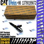 Common rail diesel injector 10R-7938 2645A743 for Caterpillar CAT E320D E323D C6