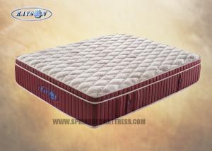 China Comfortable 10 Inch Compressed Pillow Top Pocket Coil Mattress For Hotel wholesale