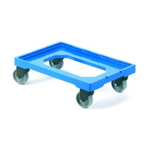 Multi - Function Delivery Logistics Transfer Cart / Plastic Dolly Trolley