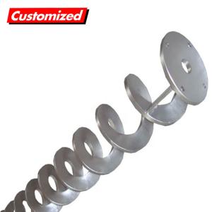 China Flexible Shaftless Spiral Screw Conveyor Customized Screw Auger Feeder wholesale