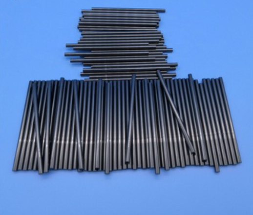Black Polished Zirconia Ceramic Roller High Strength Electrical Insulation Polishing