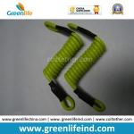 Great Dark Green Plastic Retractable Lanyard Leash W/Loop Ends