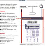 Evidence Paper Document Digital Opaque Bag, cash deposit bag, Security Bags