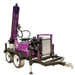 Manufacturers Deep Well Drilling Machine Trailer Mounted Drilling Rig Small