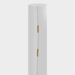 Stainless Steel Fiber Bragg Grating FBG Strain Gauge Embedded type
