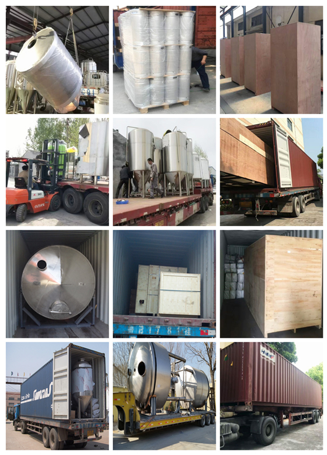 Electricity/Steam/Fire Heating Method Conical Fermentation Tank for Beer Brewery Equipment