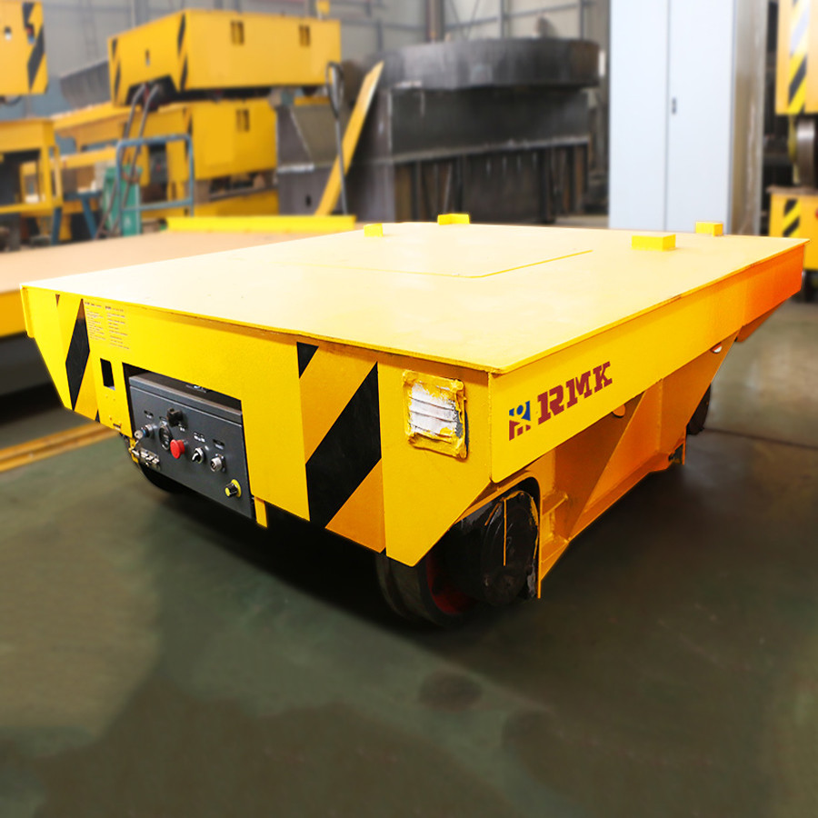 Customized DC Motor 20 Tons Steel Billet Industrial Railway Transfer Car